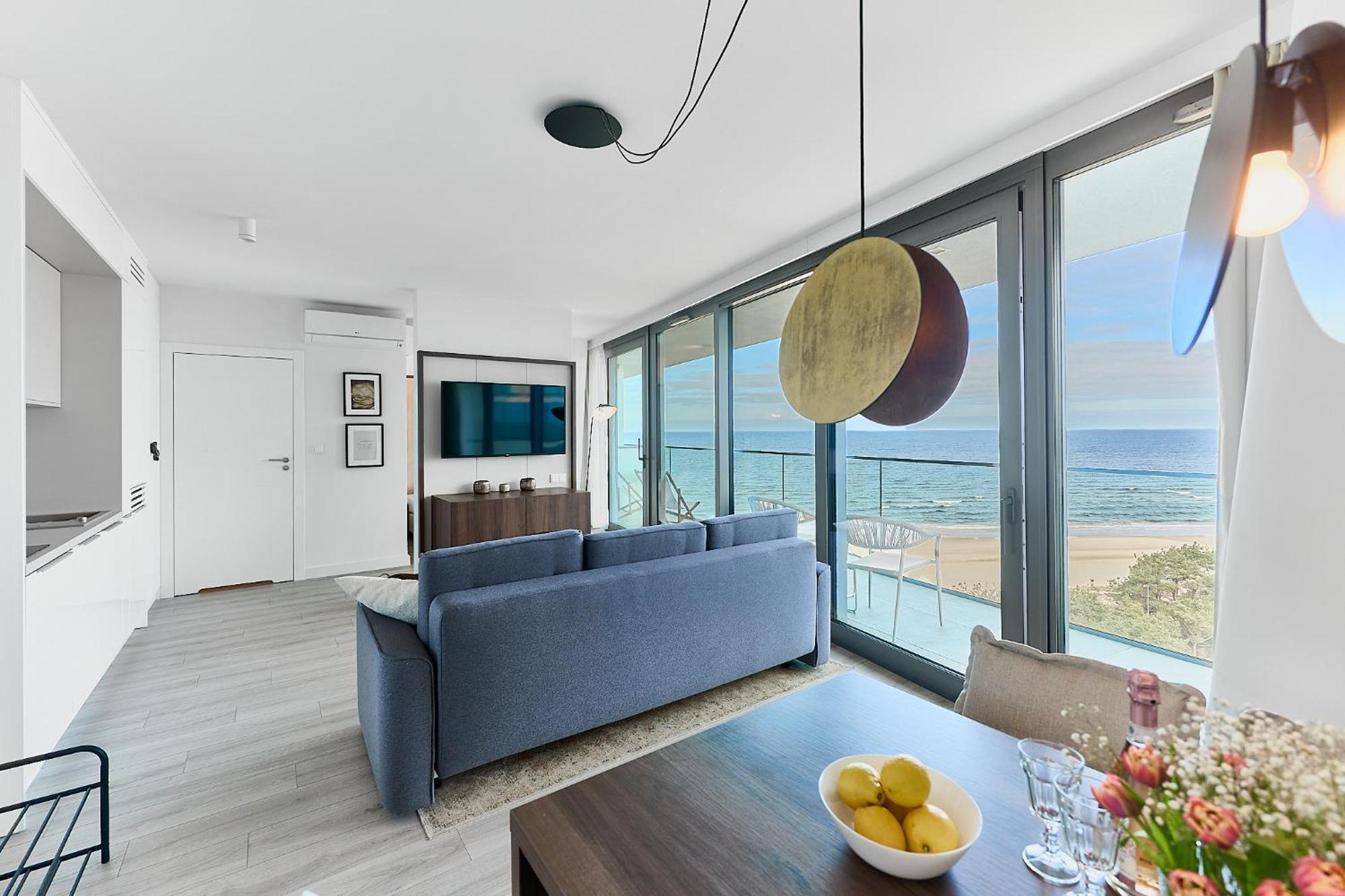Wave Sea View Private Apartment - A864 米兹多洛杰 外观 照片